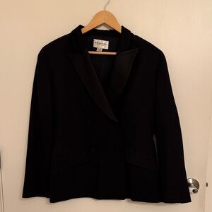 Emanuel Ungaro Elegant Black Blazer